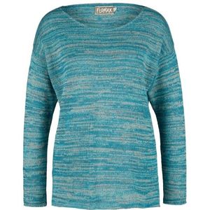 Flomax Womens Oversize Pullover Lilly Trui (Dames |turkoois)
