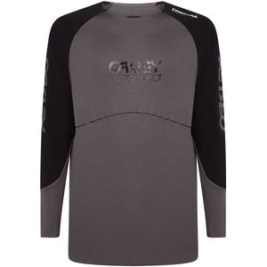Oakley Maven Scrub L/S Jersey Fietsshirt (Heren |grijs)