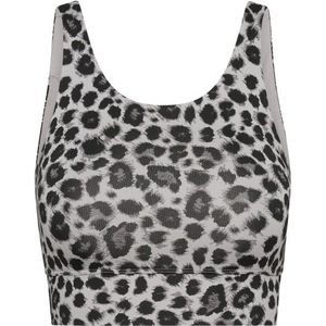 Hey Honey Womens Bustier Leo Sportbeha (Dames |grijs)