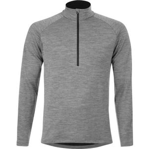 Loeffler - Transtex® Merino - Lange Mouwen Basislaag - Halve Rits - Sportieve Pasvorm