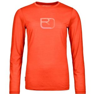 Ortovox - 150 Cool Mountain Silhouette - Merinoshirt - Rood - Dames