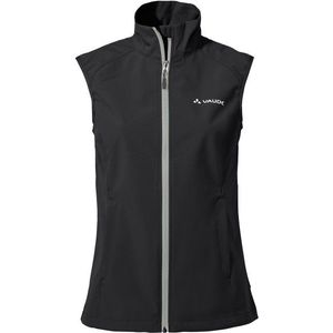 Vaude Womens Hurricane Vest III Softshellbodywarmer (Dames |zwart)