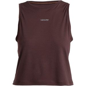 Icebreaker Womens Merino 125 Cool-Lite Speed Tank Tanktop (Dames |bruin)