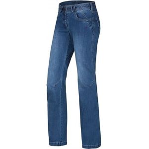 Ocun Womens Medea Jeans Klimbroek (Dames |blauw)