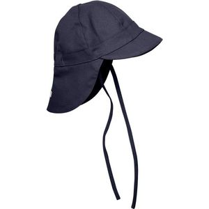 Huttelihut Kids Summer Hat UV20 with Neck Shade Hoed (Kinderen |blauw)