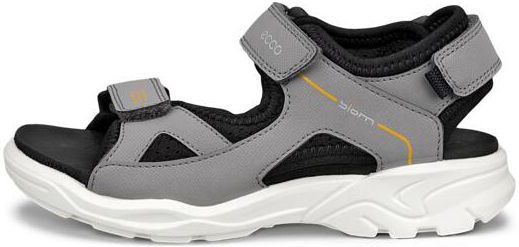 Zomermode - Sandalette - Grijs/Zwart - Kinderschoen - Klittenbandsluiting