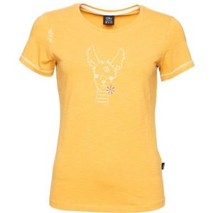 Chillaz - Gandia Happy Alpaca - T-shirt - Geel