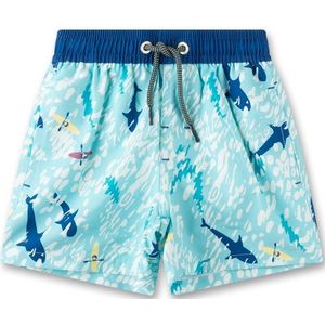 Sanetta - Jongenszwemshort - Blauw - Comfortabele en Sneldrogende Badmode