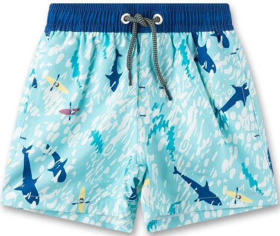 Sanetta - Jongenszwemshort - Blauw - Comfortabele en Sneldrogende Badmode