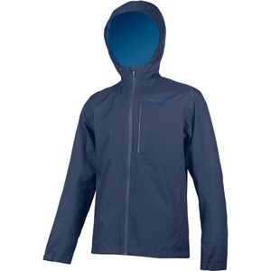 Endura Hummvee Waterproof Hooded Jacket Fietsjack (Heren |blauw |waterdicht)
