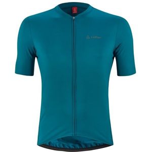 Löffler Bike Jersey Full-Zip Clear Mid Fietsshirt (Heren |turkoois/blauw)