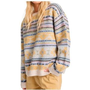Billabong Womens Camp Sweater Trui (Dames |beige)