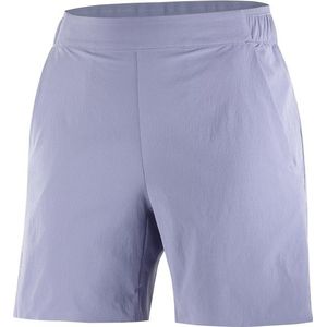 Salomon Womens Wayfarer Ease Shorts Short (Dames |purper)