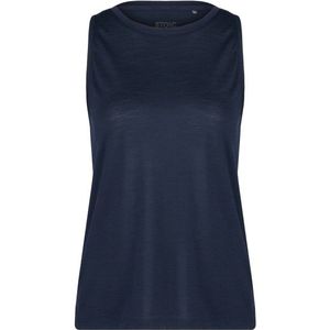 Stoic Womens MerinoChill MMXX Göteborg Tank Merinoshirt (Dames |blauw)