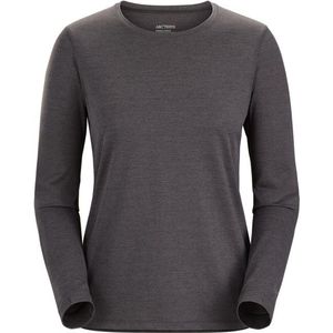 Arc'teryx - Taema Crew L/S - Hardloopshirt - Grijs