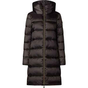 Save the Duck Womens Lysa Lange jas (Dames |zwart/grijs)