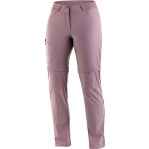 Salomon Womens Wayfarer Zip Off Pants Afritsbroek (Dames |roze)