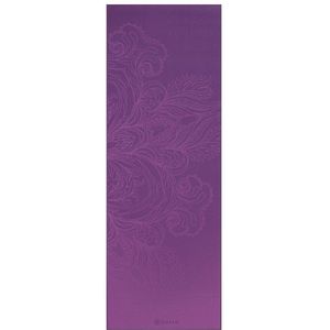 GAIAM 4 mm Classic Printed Yoga Mat Yogamat (purper)