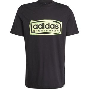adidas FLD Sportswear Logo T-shirt (Heren |grijs/zwart)