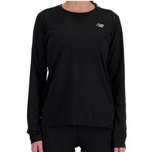 New Balance Womens Sport Essentials L/S Hardloopshirt (Dames |zwart)