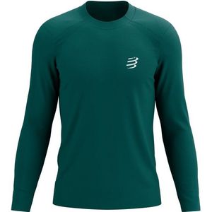 Compressport Performance L/S T-Shirt Hardloopshirt (Heren |groen)