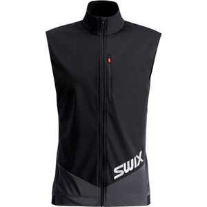 Swix Quantum Windstopper Vest Softshellbodywarmer (Heren |zwart)