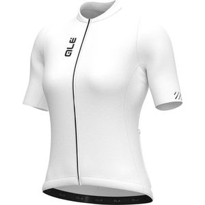 Alé Womens Pragma Color Block S/S Jersey Fietsshirt (Dames |wit)