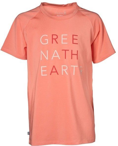 Isbjörn - Green Heart Tee - Sportshirt - Rood