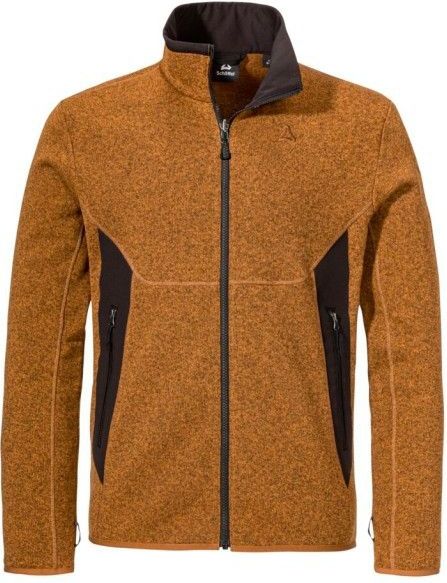 Schöffel - CIRC Fleece - Fleecejack - Bruin - Lange Mouwen - Regular Fit
