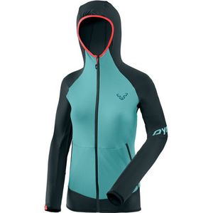 Dynafit Womens Transalper Light Polartec Hoody Fleecevest (Dames |turkoois)