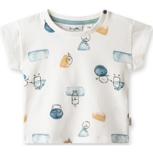 Sanetta Pure Baby Boys LT 1 T-shirt (Kinderen |wit)