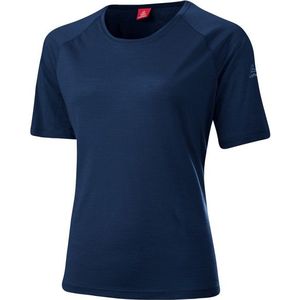 Löffler Womens Shirt Merino-Tencel Comfort Fit Merinoshirt (Dames |blauw)