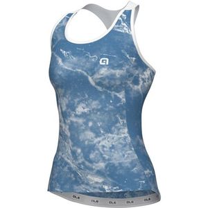 Alé Womens Pragma Marble Tank Top Fietshemd (Dames |blauw)