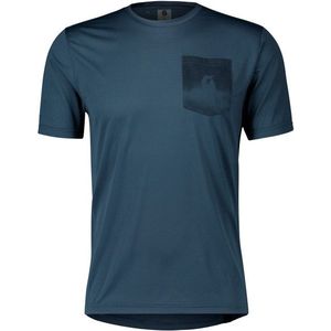 Scott Gravel 20 S/S Fietsshirt (Heren |blauw)