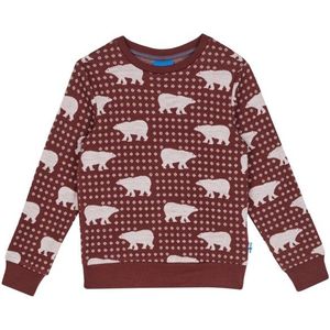 Finkid Kids Uniikki Nordik Wollen trui (Kinderen |rood)