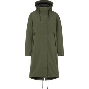 Didriksons Womens Amira Parka Parka (Dames |olijfgroen |waterdicht)