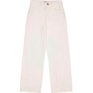 KnowledgeCotton Apparel Womens Gale 5-Pocket Pants Vrijetijdsbroek (Dames |wit)