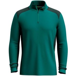 Smartwool Active 1/4 Zip Merinoshirt (Heren |turkoois/groen)
