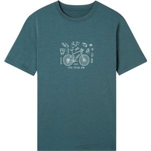 Thermowave Merino Life Short Sleeve Shirt Print Merinoshirt (Heren |blauw/turkoois)