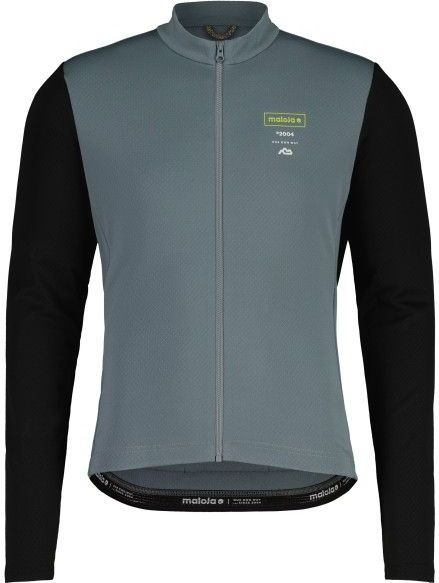 Maloja - EbroM - Fietsjack - Grijs - Zonder Capuchon - Winddicht