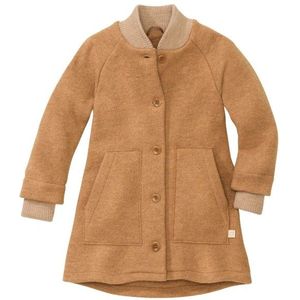 disana Kids Vilten Jas Lange jas (Kinderen |beige/oranje)