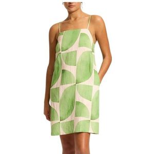 Seafolly Womens Sunray Bandeau Mini Dress Jurk (Dames |meerkleurig)