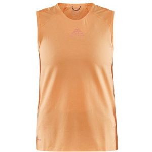 Craft Womens Pro Trail Singlet Top (Dames |oranje/beige)