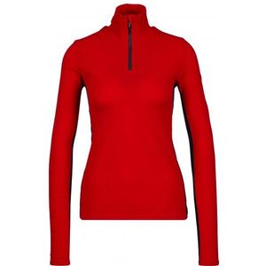 We Norwegians Womens Tryvann Colblock Zipup Merino-ondergoed (Dames |rood)