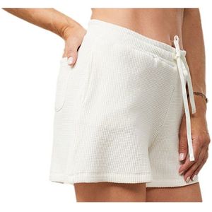 Mandala Womens Pocket Shorts Short (Dames |wit)