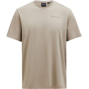 Peak Performance Explore Logo Tee T-shirt (Heren |beige)