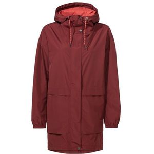 Vaude Womens Redmont Parka III Lange jas (Dames |rood |waterdicht)