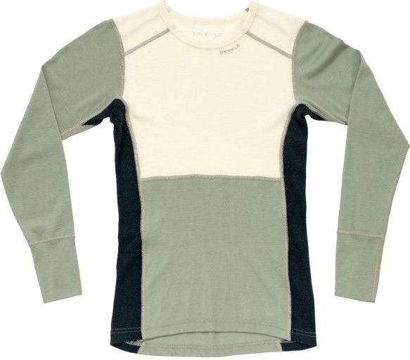 Devold Womens Lauparen Merino 190 Shirt Merino-ondergoed (Dames |olijfgroen)