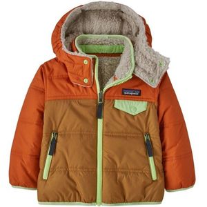 Patagonia Baby Reversible Tribbles Hoody Winterjack (Kinderen |bruin)