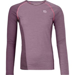 Ortovox Womens 120 Cool Tec Fast Upward Long Sleeve Sportshirt (Dames |roze/purper)